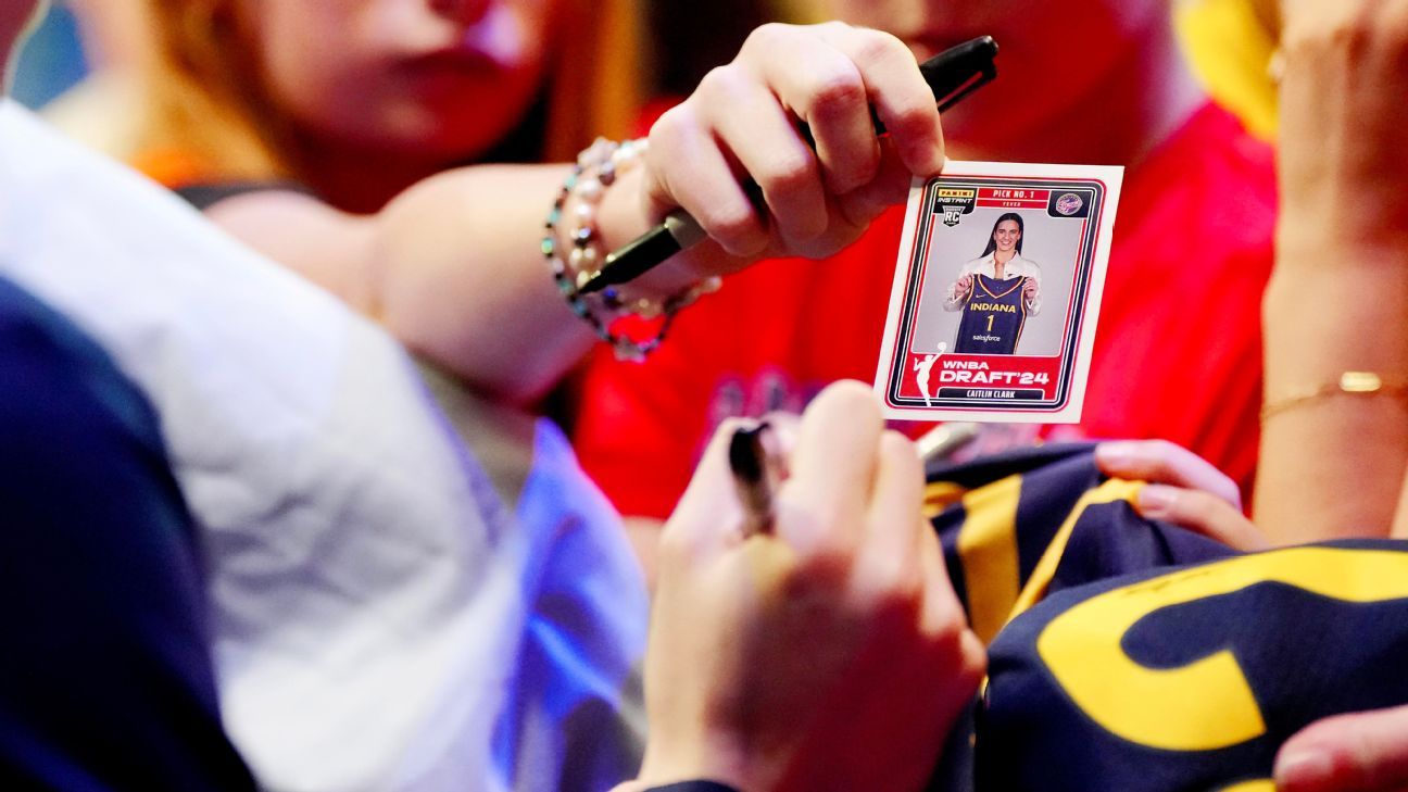 Caitlin Clark fuels women’s memorabilia market growth