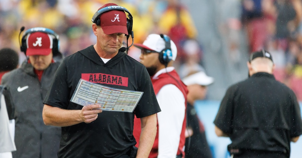 Cam Newton happy to see Alabama struggle: ‘I hope they keep coach DeBoer’