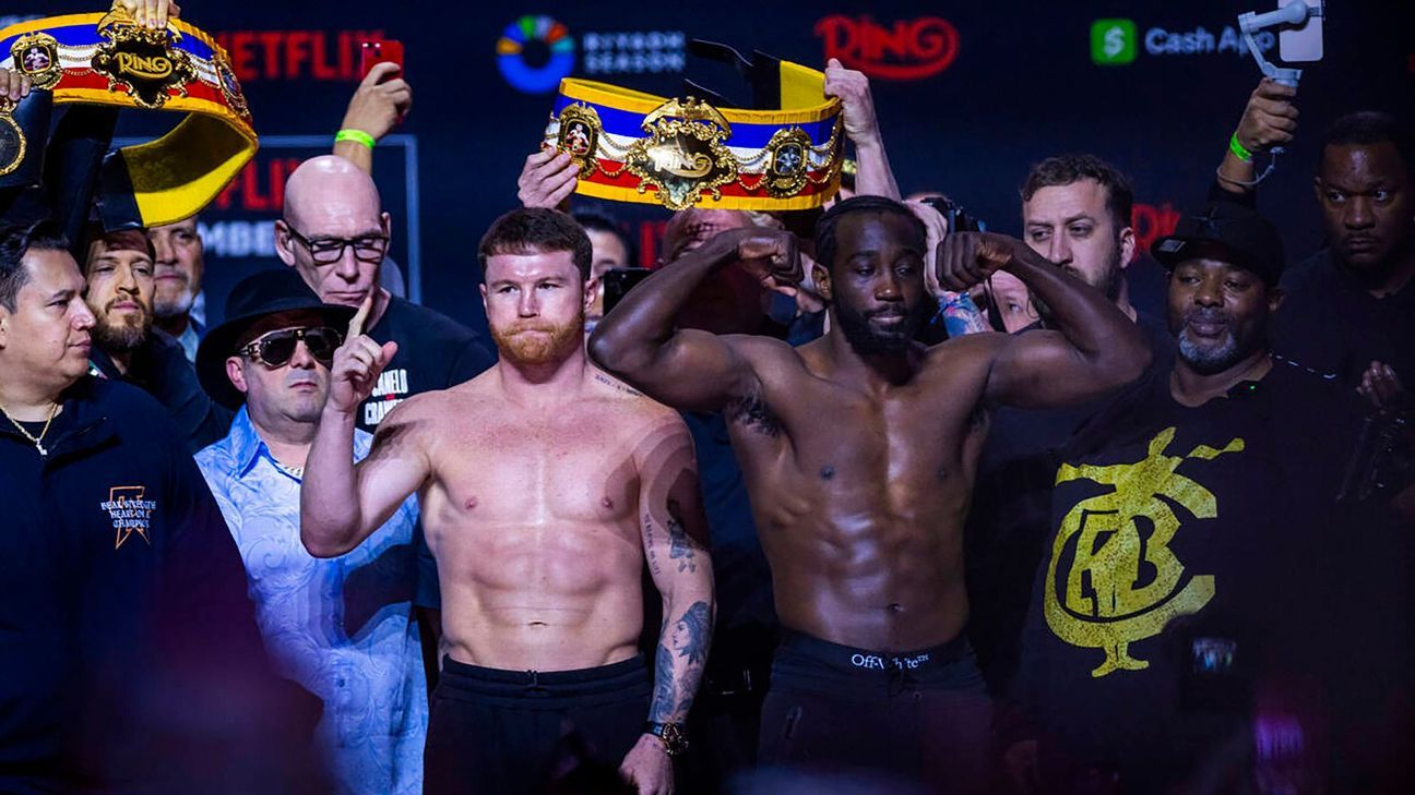 Canelo vs. Crawford live updates, results, fight analysis
