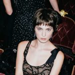 Chanel house ambassadro Anamaria Vartolomei at the Paris Opera Ballet Opening Gala.
