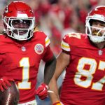Chiefs' Travis Kelce accepts blame for Xavier Worthy's injury