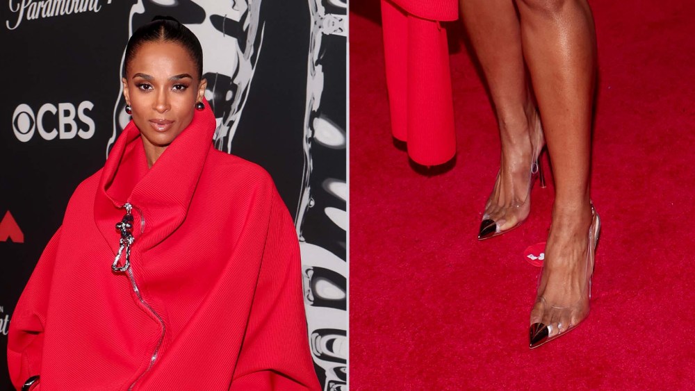 Ciara Takes on the Clear Shoe Trend for the MTV VMAs 2025