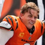 Bengals quarterback Joe Burrow left in the second quarter of Sunday's win over the Jags