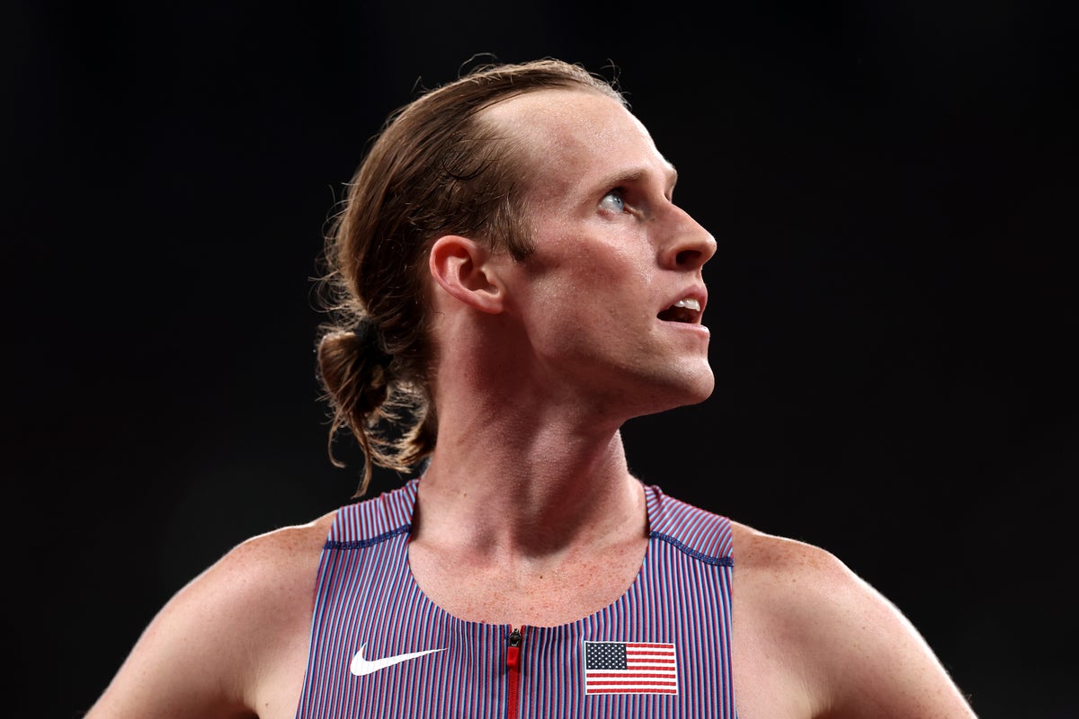 Cole Hocker: Olympic 1500m champion disqualified from World Athletics Championships over ‘jostling’