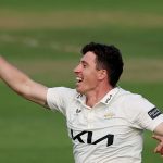 Matt Fisher's five-for left Surrey in control against Nottinghamshire before rain struck