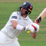 Surrey's Rory Burns during the Rothesay County Championship match against Nottinghamshire