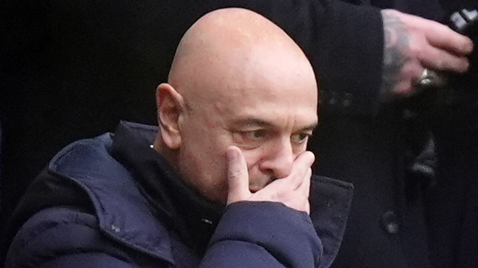 Tottenham Hotspur chairman Daniel Levy before the Premier League match at Tottenham Hotspur Stadium, London. Picture date: Sunday January 26, 2025.