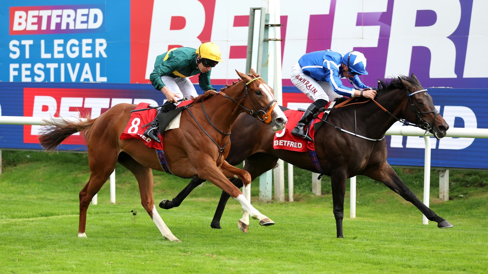 Doncaster: Santorini Star proves too hot for Consent in Park Hill Fillies’ Stakes, winning for Tom Marquand and William Haggas | Racing News