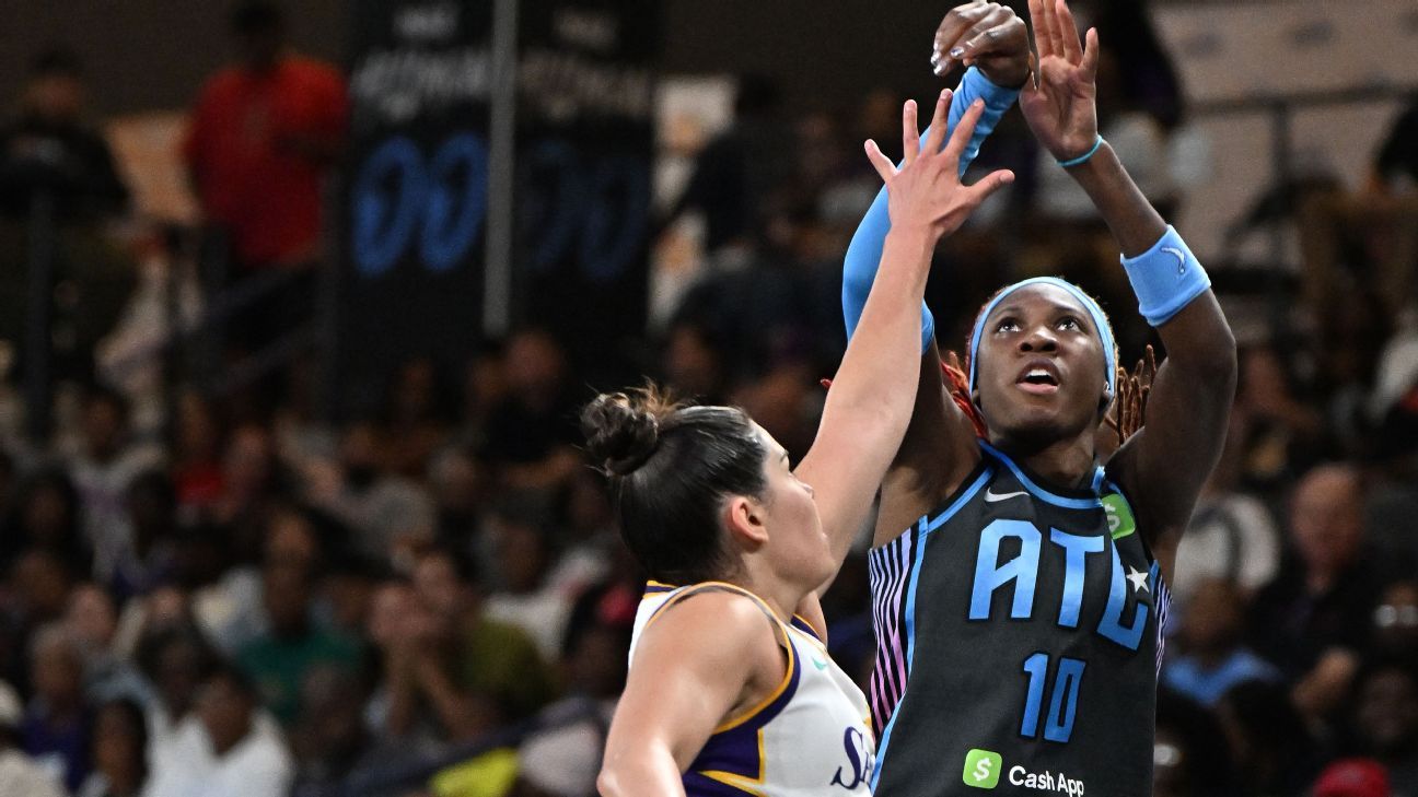 Dream’s Rhyne Howard ties WNBA mark again with 9 3-pointers