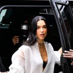 Dua Lipa Joins Hailey Bieber and Margot Robbie in Co-Signing the Peekaboo Bra Trend