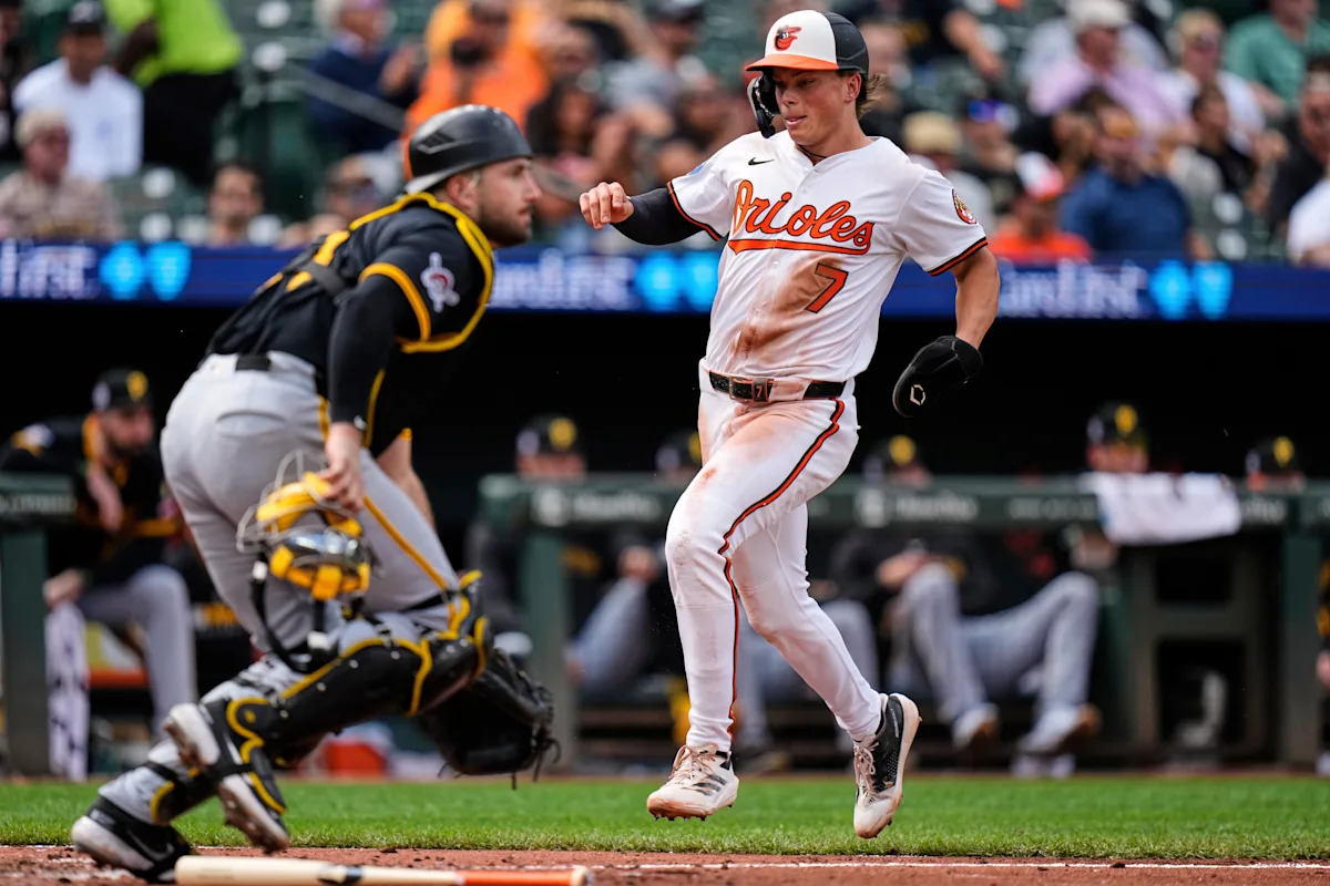 Dylan Beavers drives in go-ahead run for second straight day, Orioles beat Pirates 3-2
