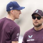 Harry Brook and Brendon McCullum (PA Images)