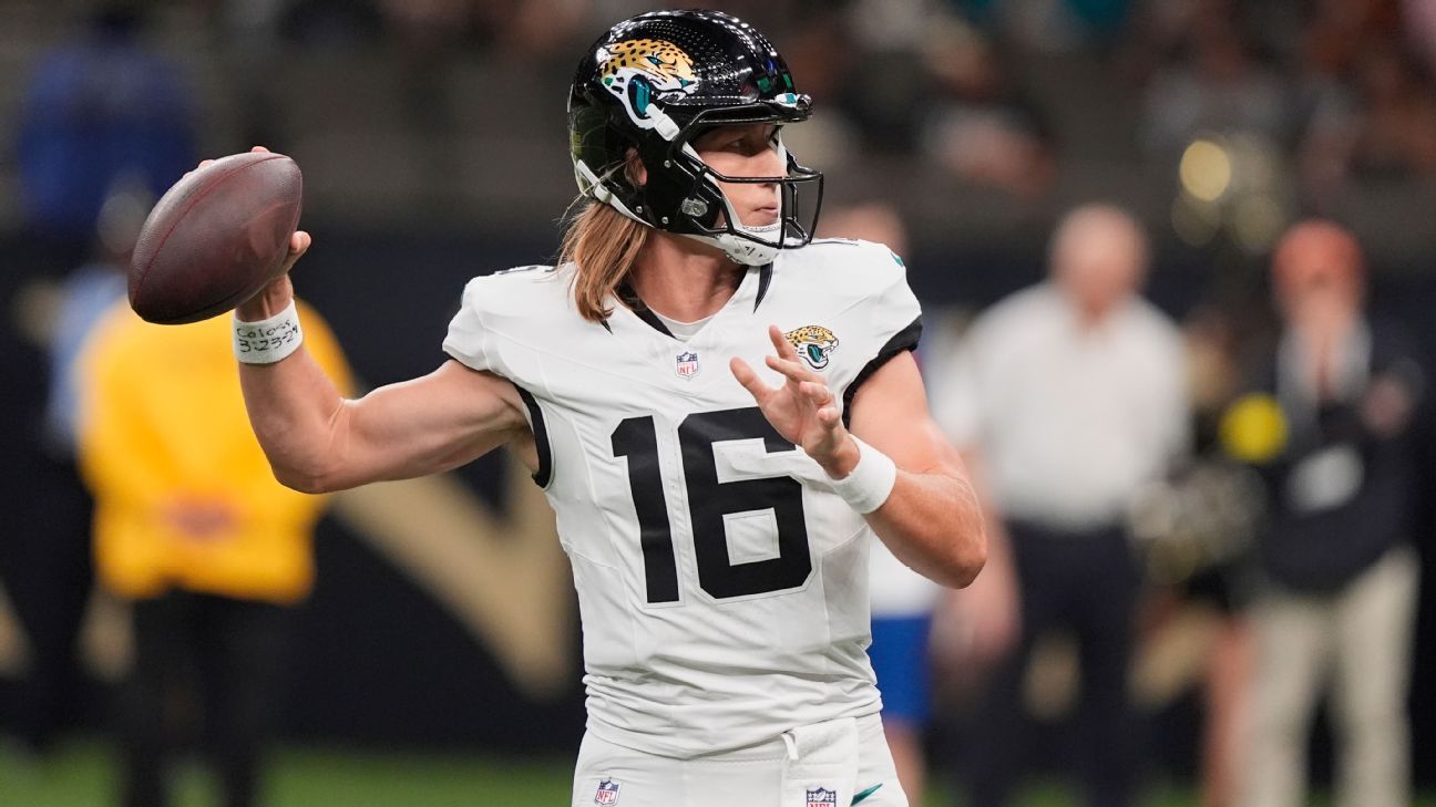 Fantasy football - Don't be surprised if ... Lawrence and Young are top-10 QBs, Ekeler is the answer and Meyers shines in Week 1