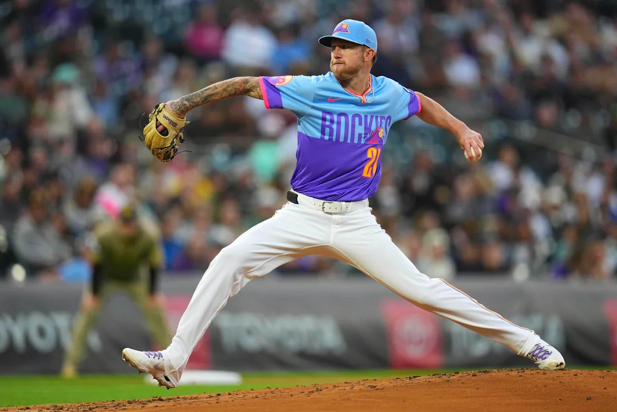Freeland allows 2 hits, fans 10 in 8 innings and Rockies beat Padres, 3-0