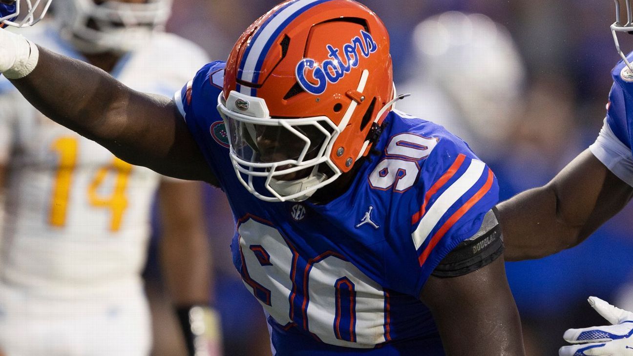 Gators DT Brendan Bett apologizes for spitting at USF player