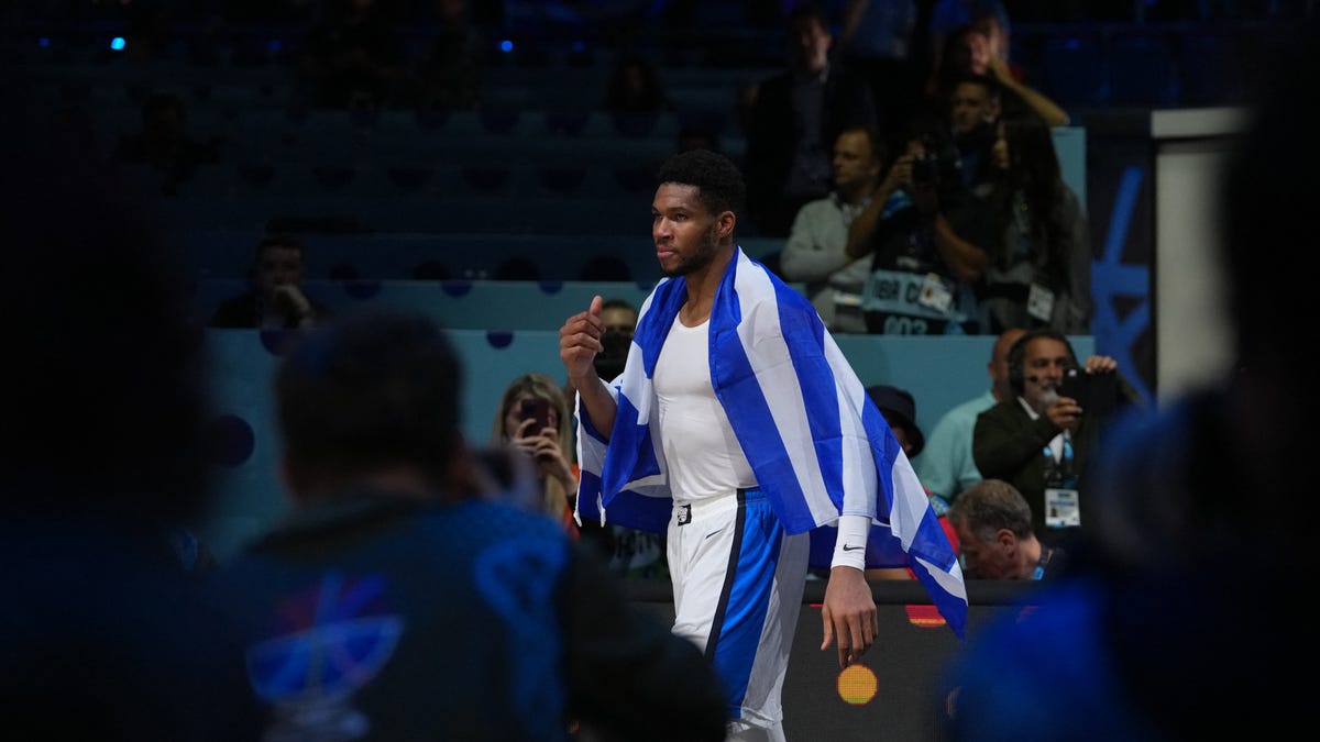Giannis Antetokounmpo’s 1st Greece medal tears reminds us why we watch sports