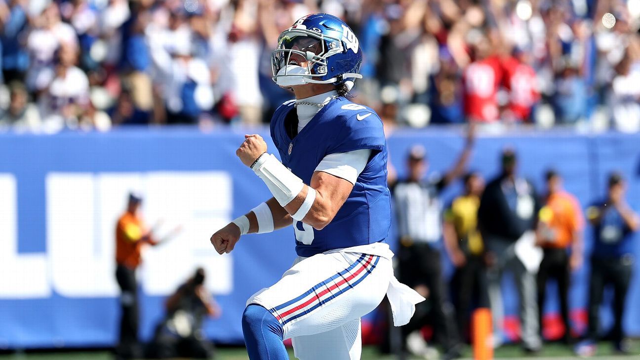 Giants’ broken charger shot at Chargers tops NFL Week 4 trolls