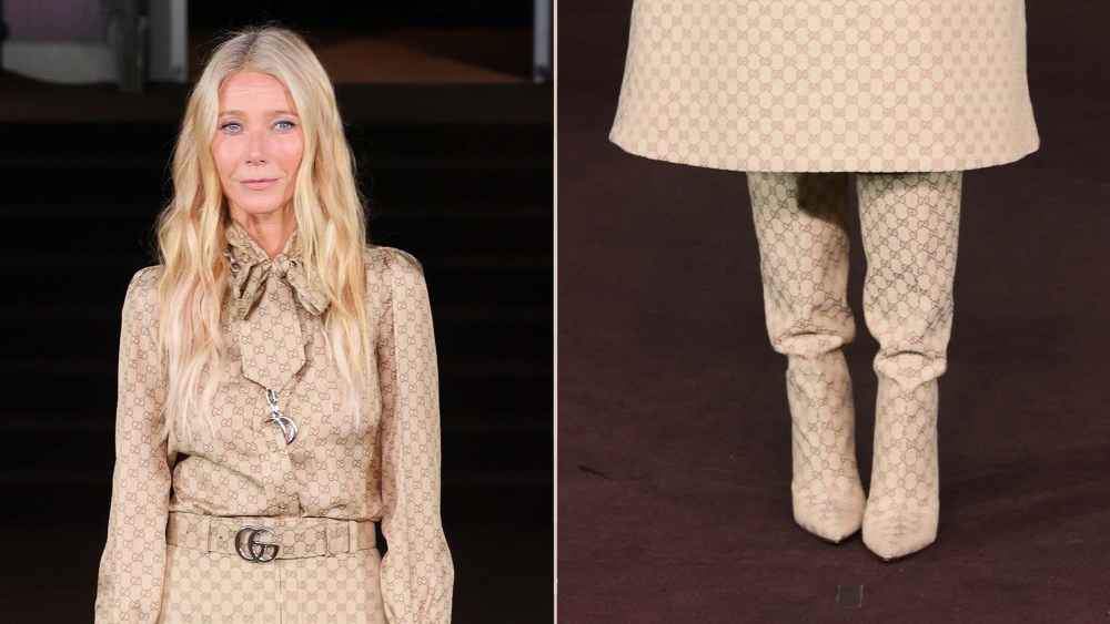 Gwyneth Paltrow Embraces Loud Luxury in Demna’s Gucci Boots