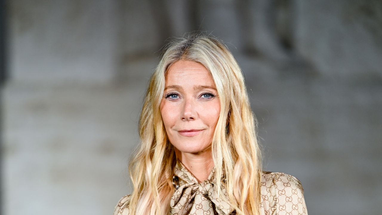 Gwyneth Paltrow Lets Her Quiet Luxury Look Speak Louder in Full Gucci Monogram
