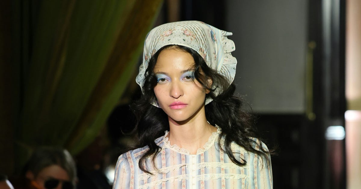 Headscarves Are Trending At New York Fashion Week Spring/Summer 2026