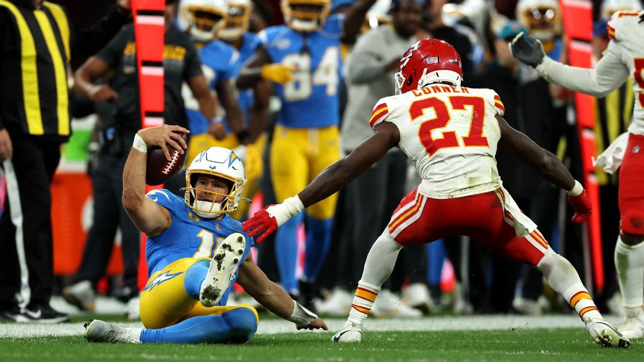Herbert’s brilliant opener helps Chargers finally beat Chiefs