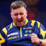 Luke Littler at World Matchplay