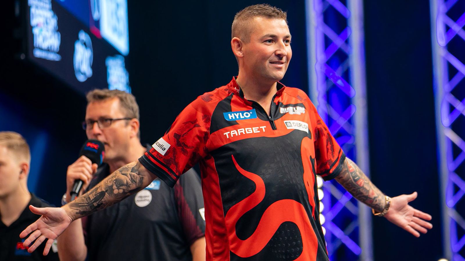 Hungarian Darts Trophy: Nathan Aspinall sets up huge Luke Humphries clash in round two in Budapest | Darts News