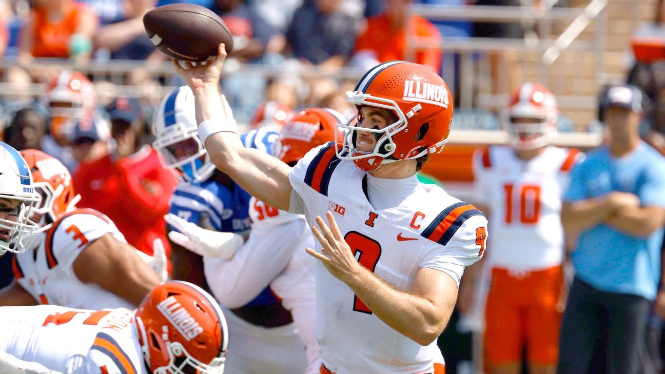 Illinois, Florida State crack top 10 of AP poll; USF at No. 18