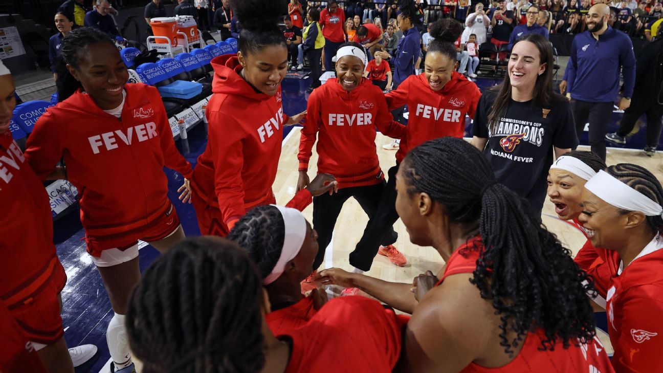 Injury-riddled Fever rout Mystics to clinch WNBA playoff berth