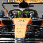 Lando Norris in action at the 2025 Italian Grand Prix