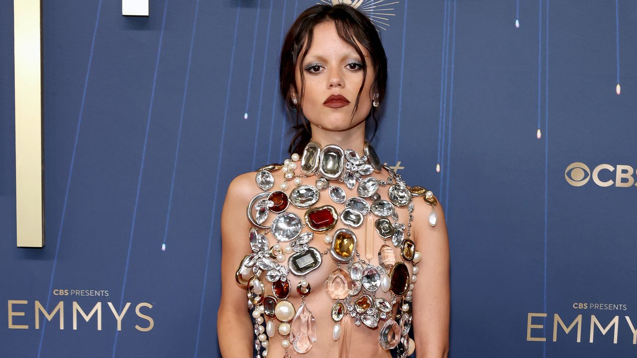 Jenna Ortega Keeps Naked Dressing Alive at the 2025 Emmys