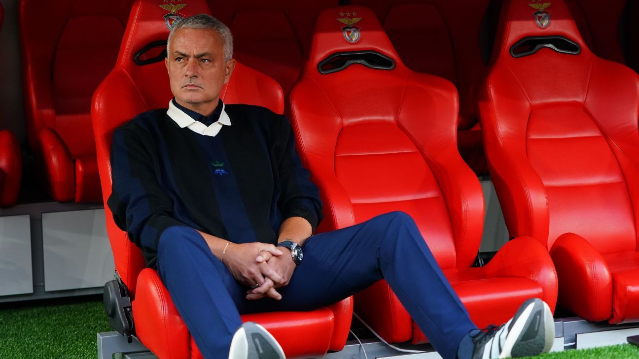 José Mourinho named Benfica coach three weeks after Fenerbahce exit