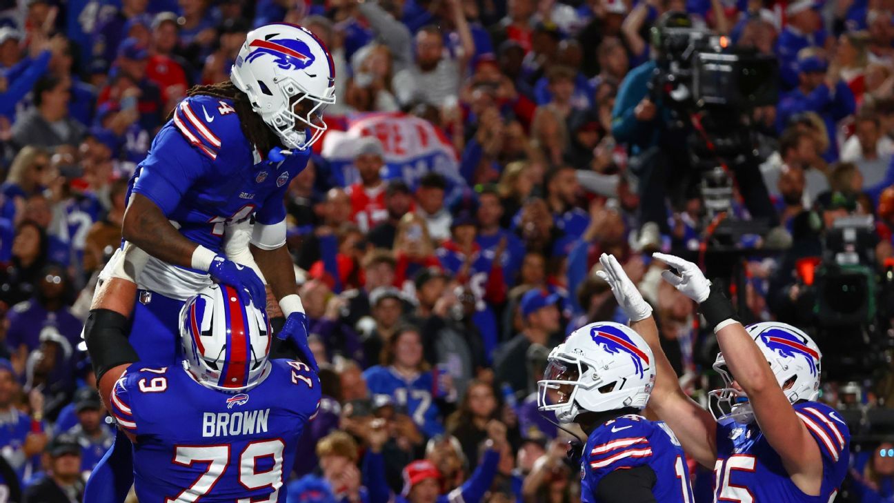 Josh Allen, Bills stun Ravens 41-40 in Sunday night thriller