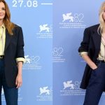 julia roberts and amanda seyfried at venice film festival in the same versace look
