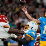 Justin Herbert shines as Chargers earn AFC West win in Sao Paulo