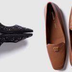The D'Orsay and the Loafer featured in the Larroudé x Candy Pratts Price collection.