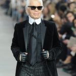 Karl Lagerfeld, Chanel spring 2014 RTW finale.