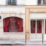 A view of the exterior of Marimekko's Paris flagship in the Marais.