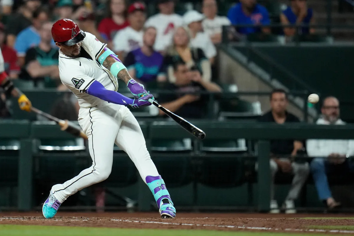 Marte hits 3-run homer in 7th and Diamondbacks stop Rangers’ 6-game win streak with 5-3 victory