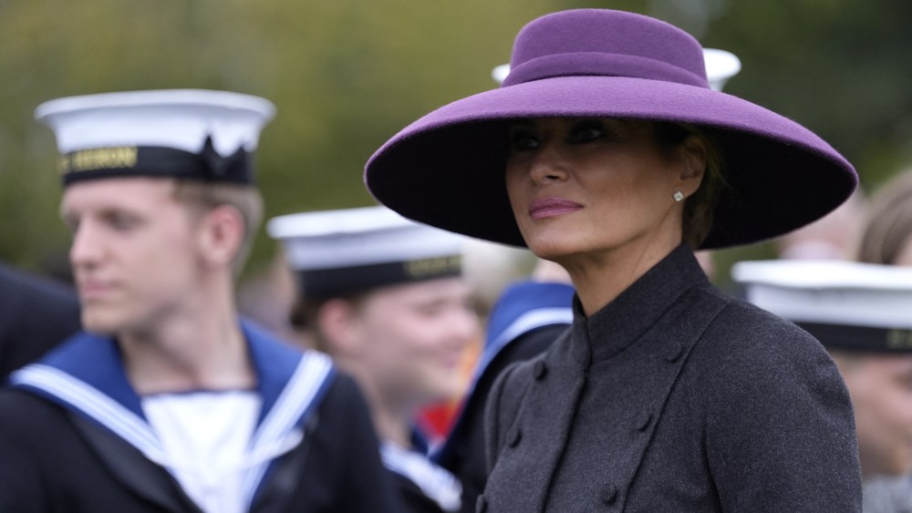 Melania Trump Wears Dior and Carolina Herrera for U.K. State Visit