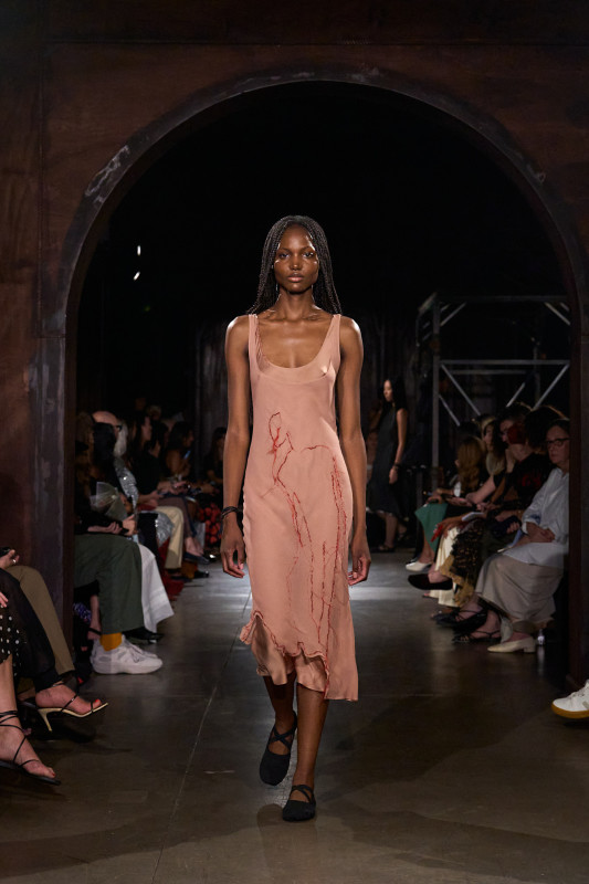 Meruert Tolegen Puts a '90s Spin on Corsetry and Tailoring for Spring 2026