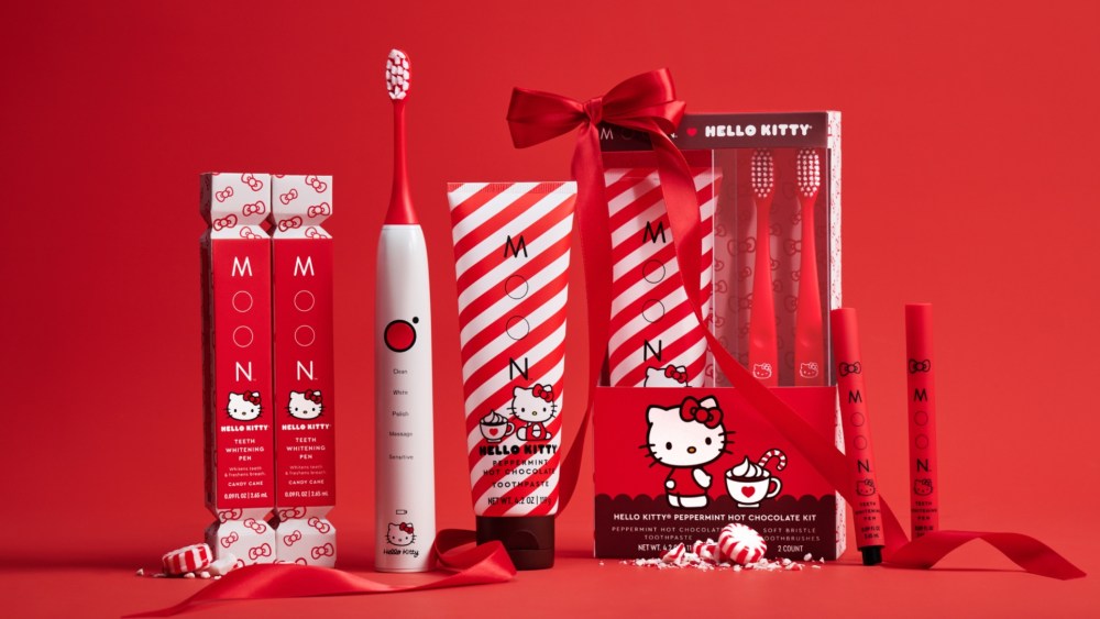 Moon Teams Up With Hello Kitty for Peppermint-Chocolate Kit
