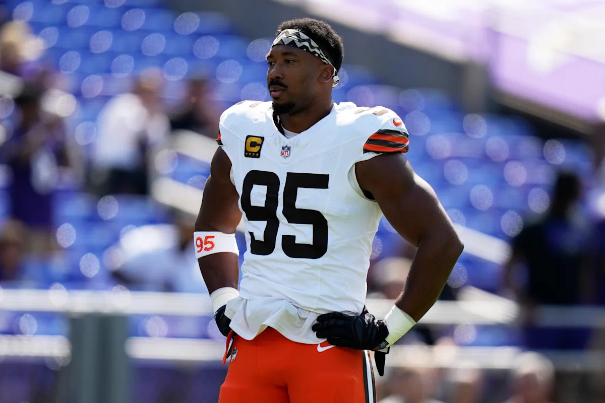 Myles Garrett after Browns allow 31 second-half points in loss to Ravens: ‘This s*** is embarrassing’