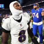 NFL won't discipline Ravens' Lamar Jackson for shoving Bills fan