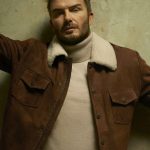 David Beckham in a piece from his Beckham x Boss fall collection.