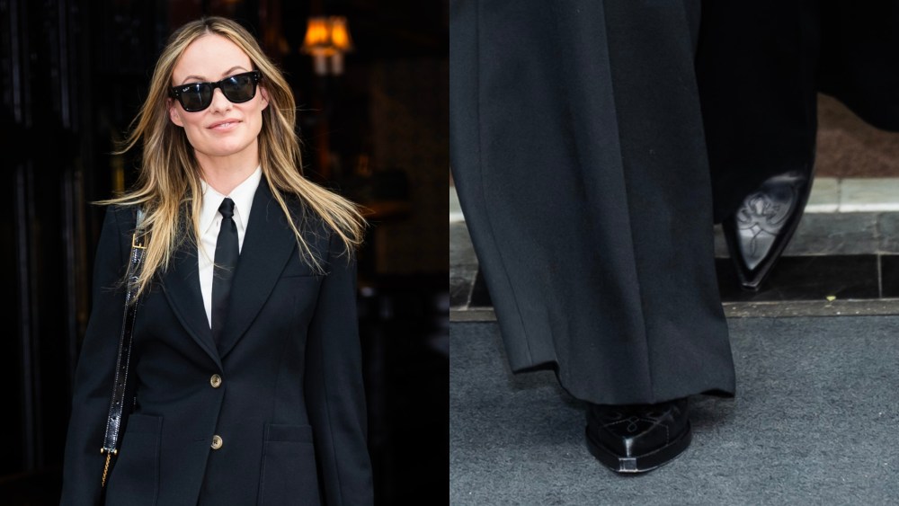 Olivia Wilde Takes on Cowboy Boot Trend with Paris Texas Style