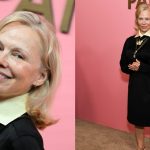 Pamela Anderson wears Pandora Talisman jewelry to the Pandora Talisman launch event on Sept. 8, 2025 in New York City.