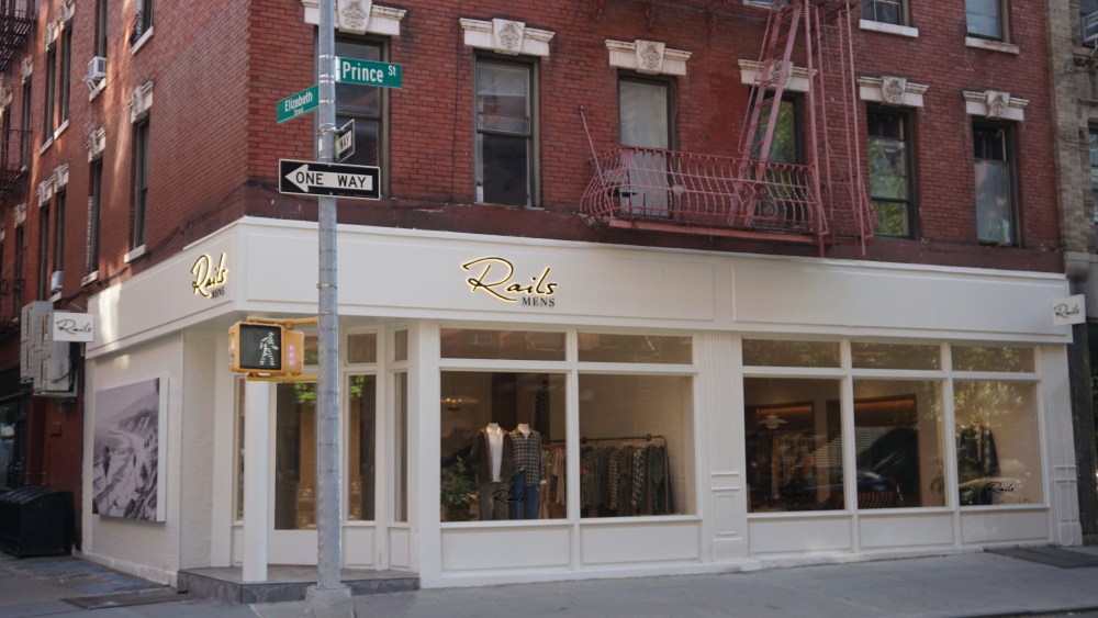 Rails Opens First Men’s-only Store in New York’s NoLita Neighborhood