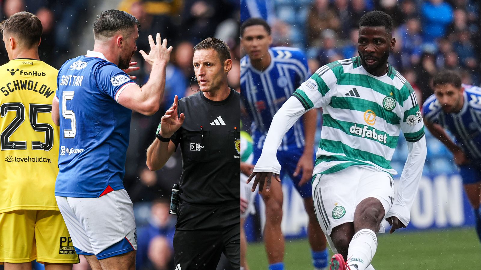 Ref Watch: Rangers suffer ‘bad luck’ against Hearts, Celtic awarded controversial penalty, Dundee Utd and Dundee red cards analysed | Football News