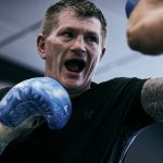 Ricky Hatton in training - credit Mark Robinson